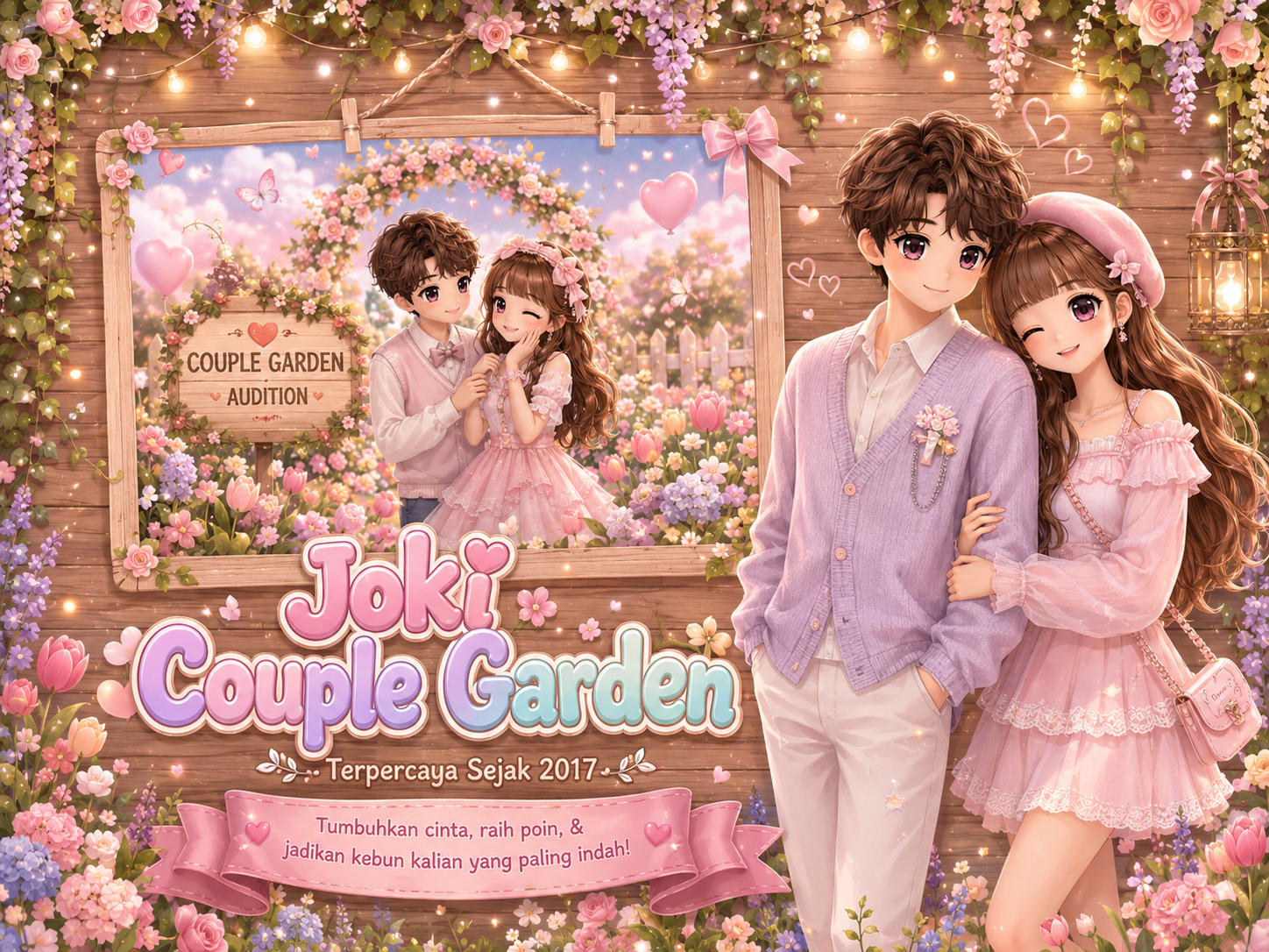 Joki Couple Garden Feminine